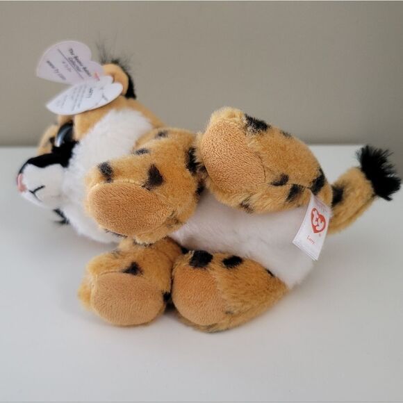 Ty Cat Tiger Elephant Original Beanies Stuffed Animal Plush Toys #402 - Picture 14 of 16
